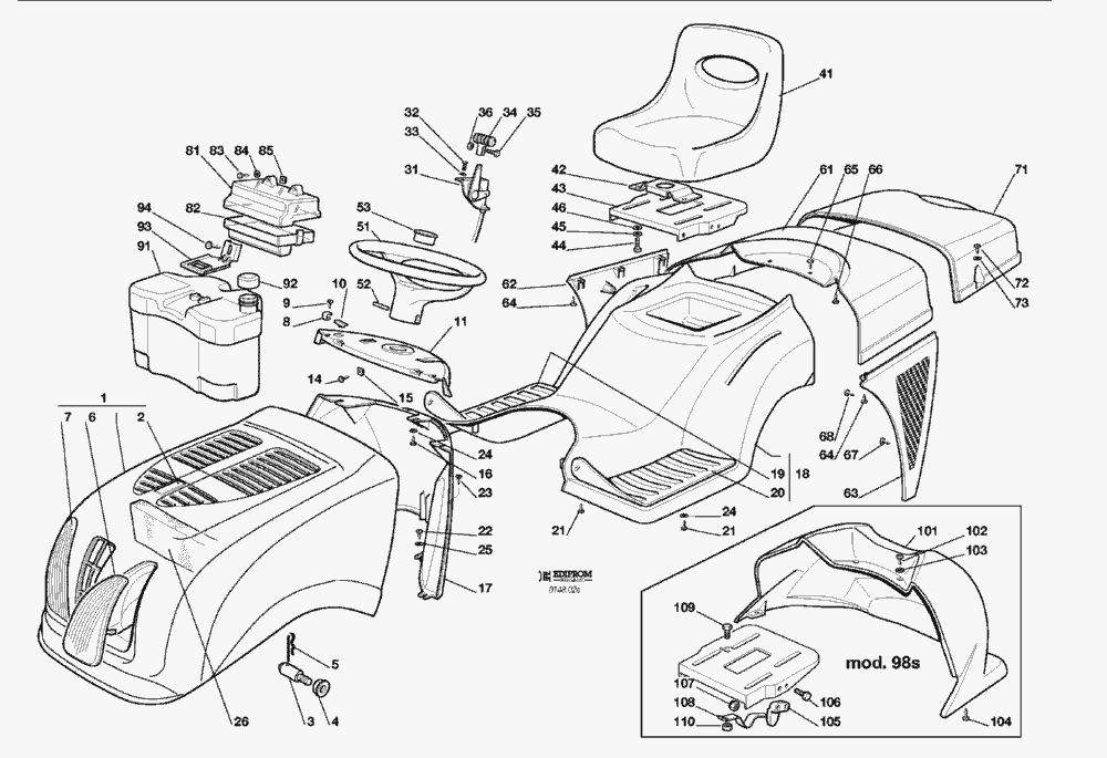 spare parts list