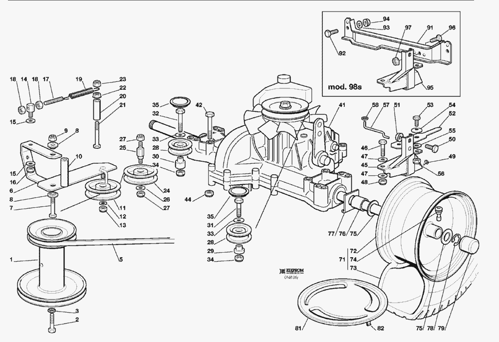 spare parts list