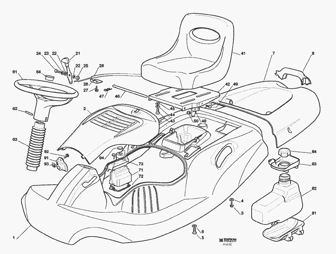 spare parts list