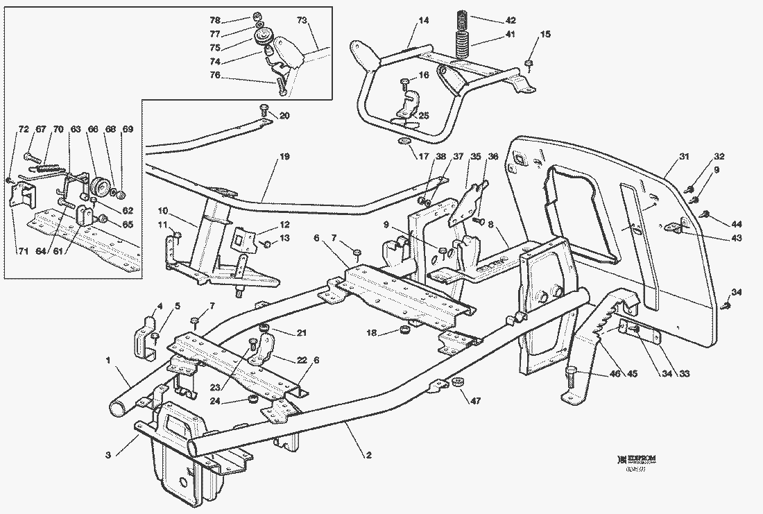 spare parts list