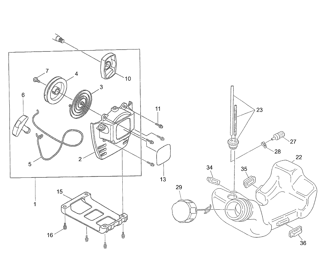 spare parts list