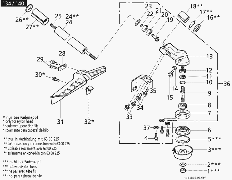 spare parts list