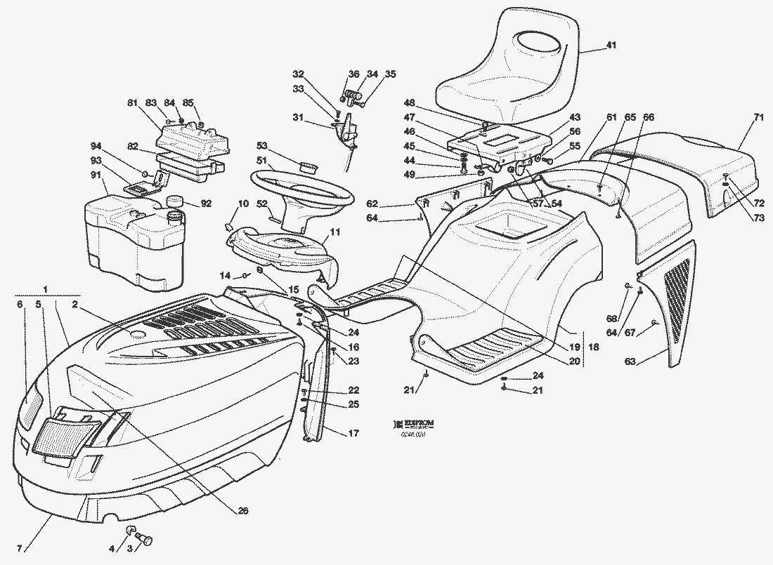 spare parts list