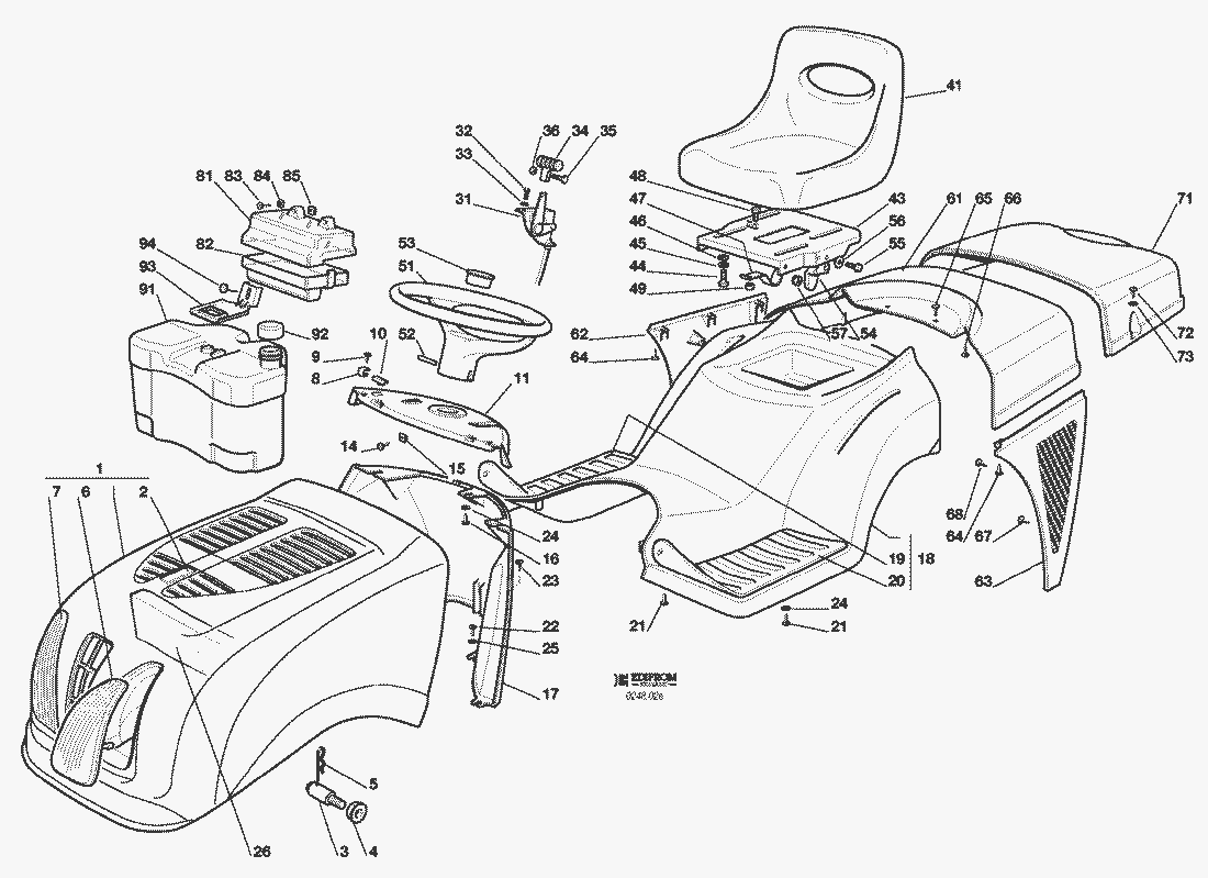 spare parts list