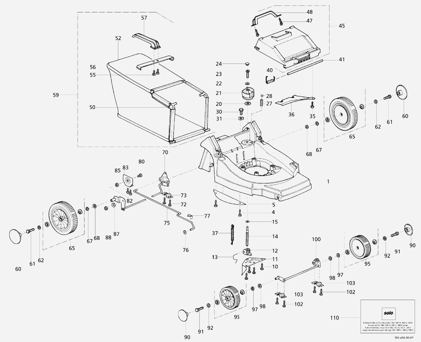 spare parts list