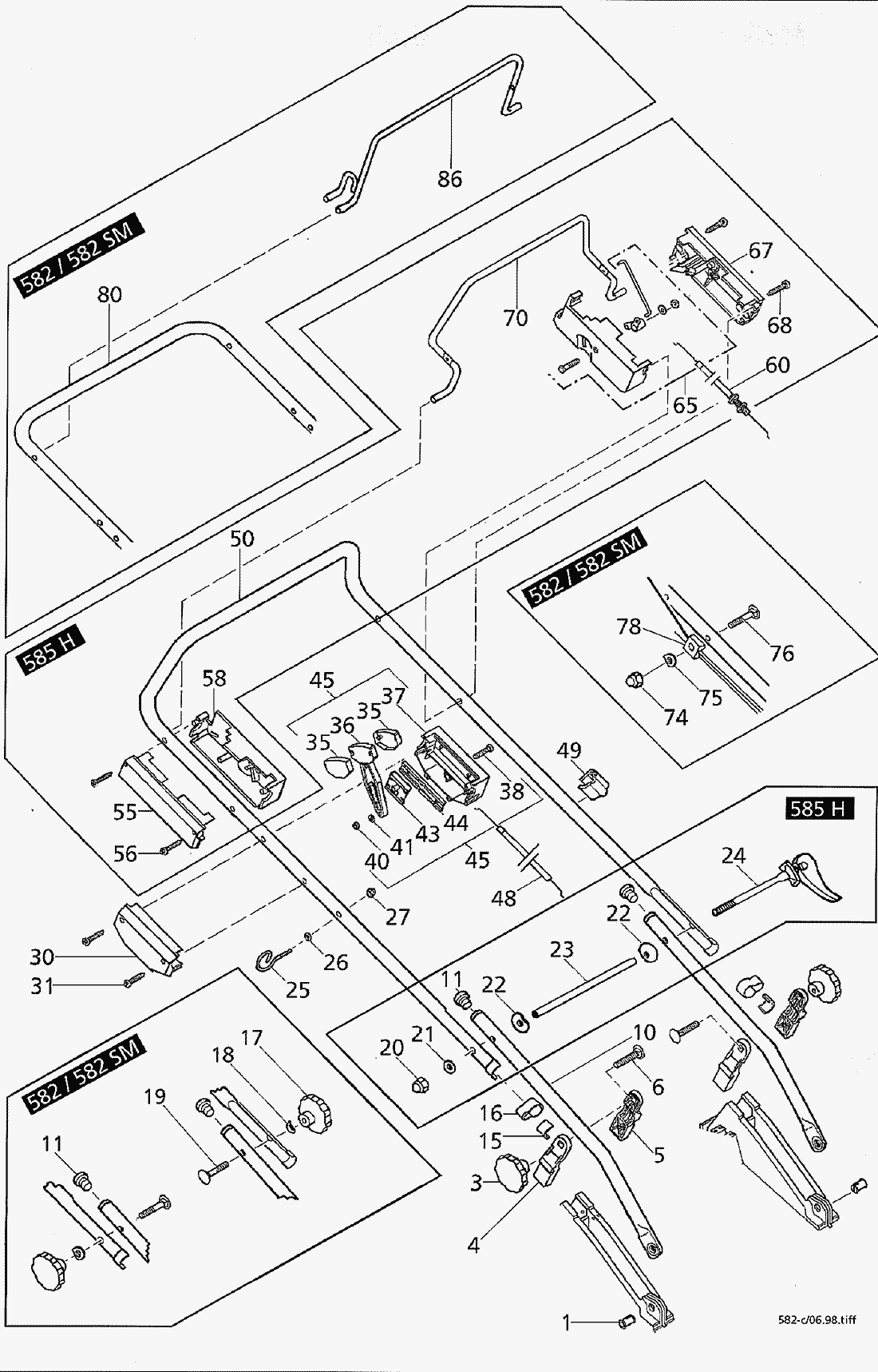 spare parts list