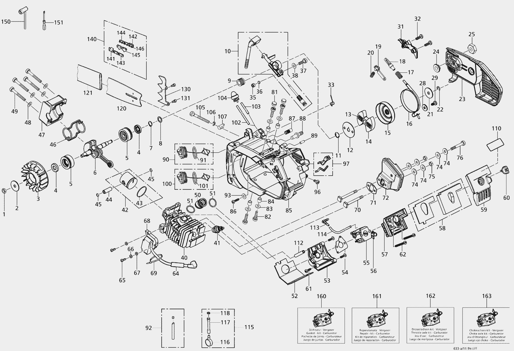 spare parts list