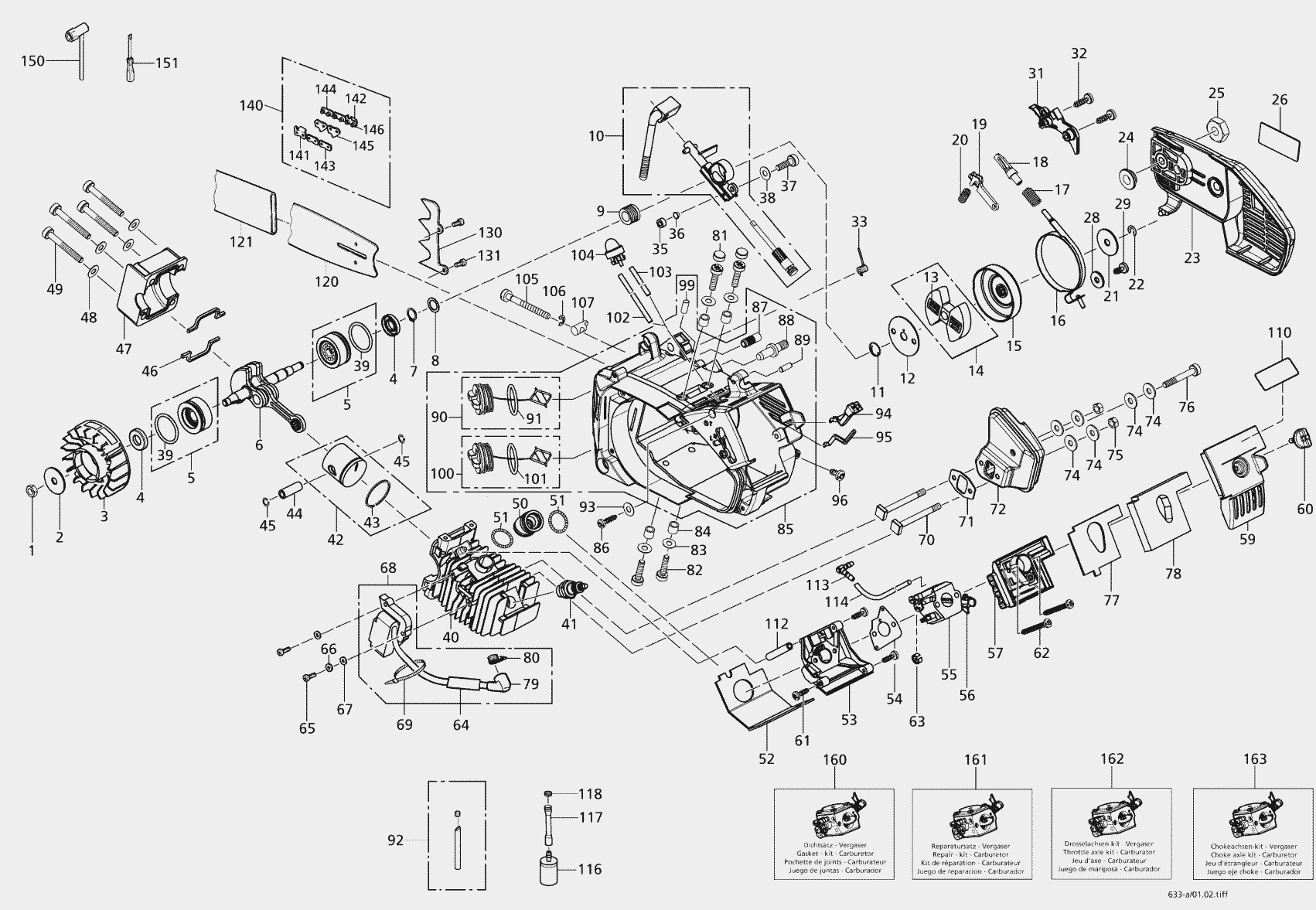 spare parts list