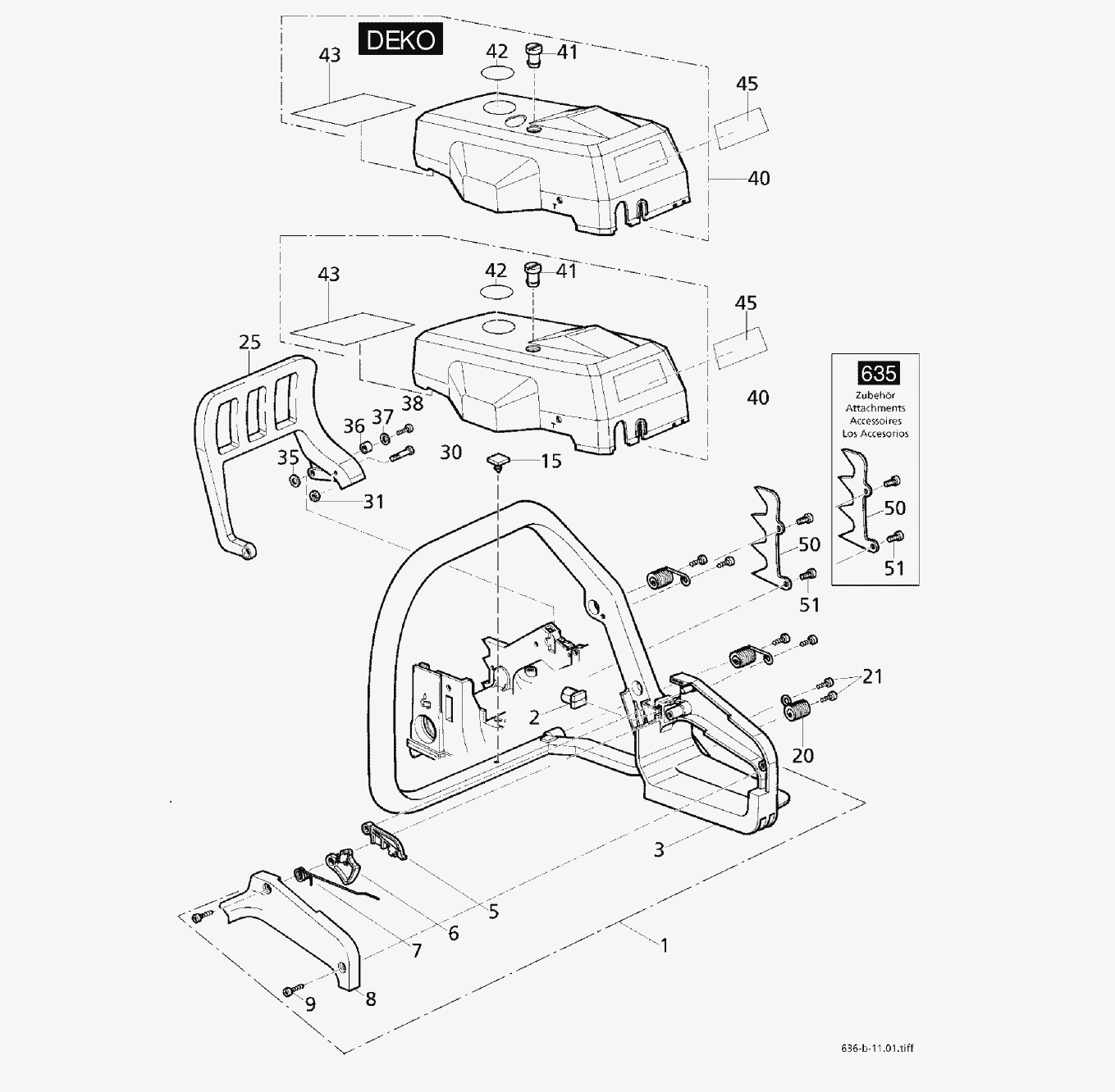 spare parts list